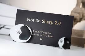 Not So Sharp 2.0 by TCC Magic & Wayne Fox (Gimmick Not Included) - Click Image to Close